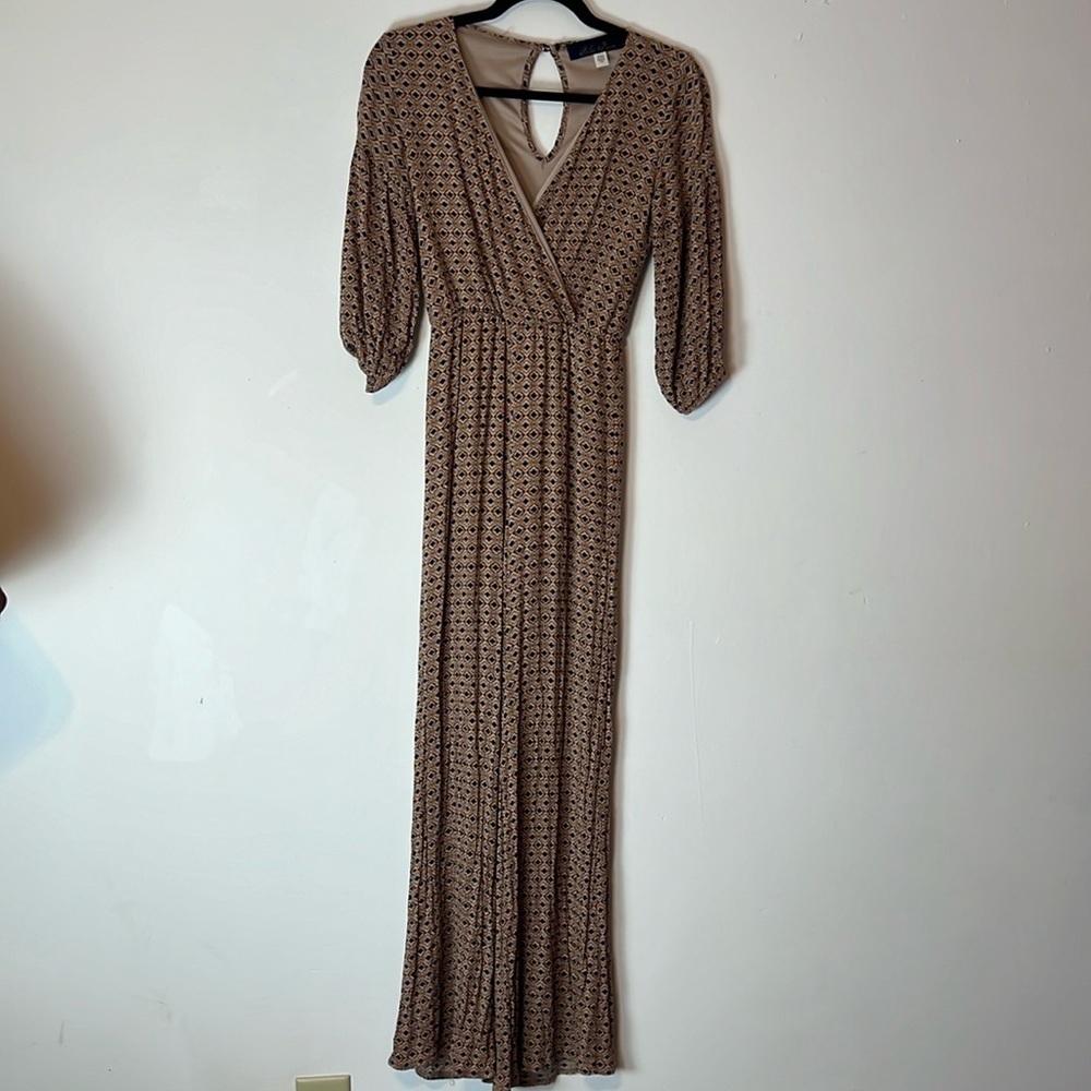 Blue Rain bootcut jumpsuit